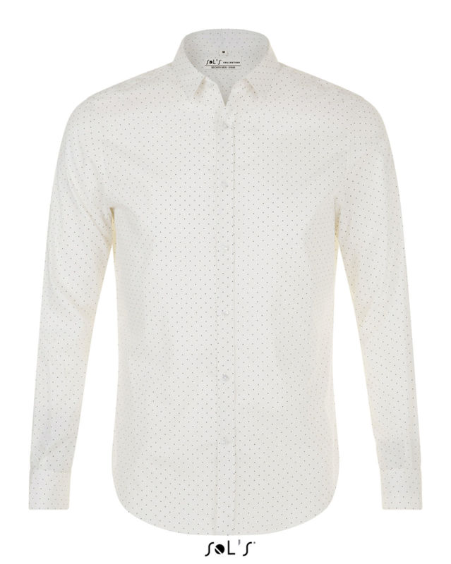 Becker | Chemise publicitaire pour homme Blanc Marine