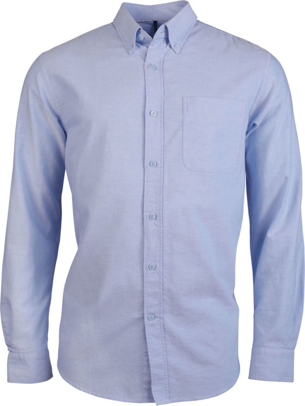 Liro | Chemise publicitaire pour homme Bleu Oxford